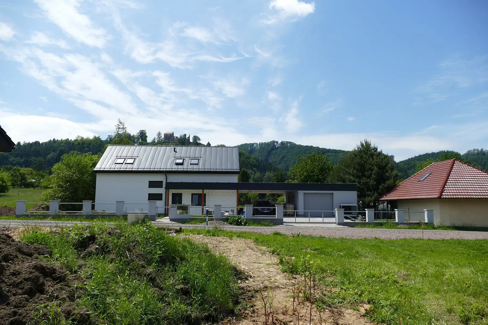 Novostavba rodinného domu v obci Potštejn / Newly built family house in village Potštejn