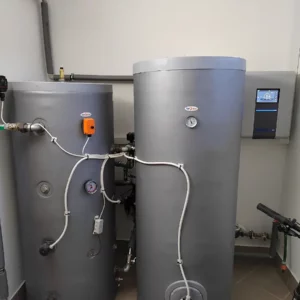 Satalice - tepelné čerpadlo / heat pump