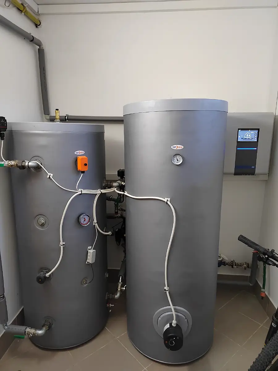 Satalice - tepelné čerpadlo / heat pump
