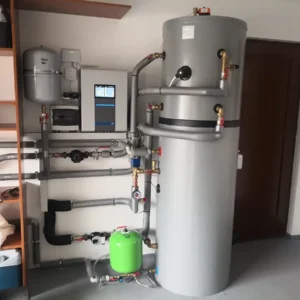 Tepelné čerpadlo / Heat pump Újezd nad Lesy