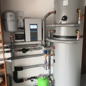 Tepelné čerpadlo / Heat pump Újezd nad Lesy