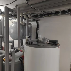 Technická místnost - tepelné čerpadlo PZP HEATING AIR CLASSIC