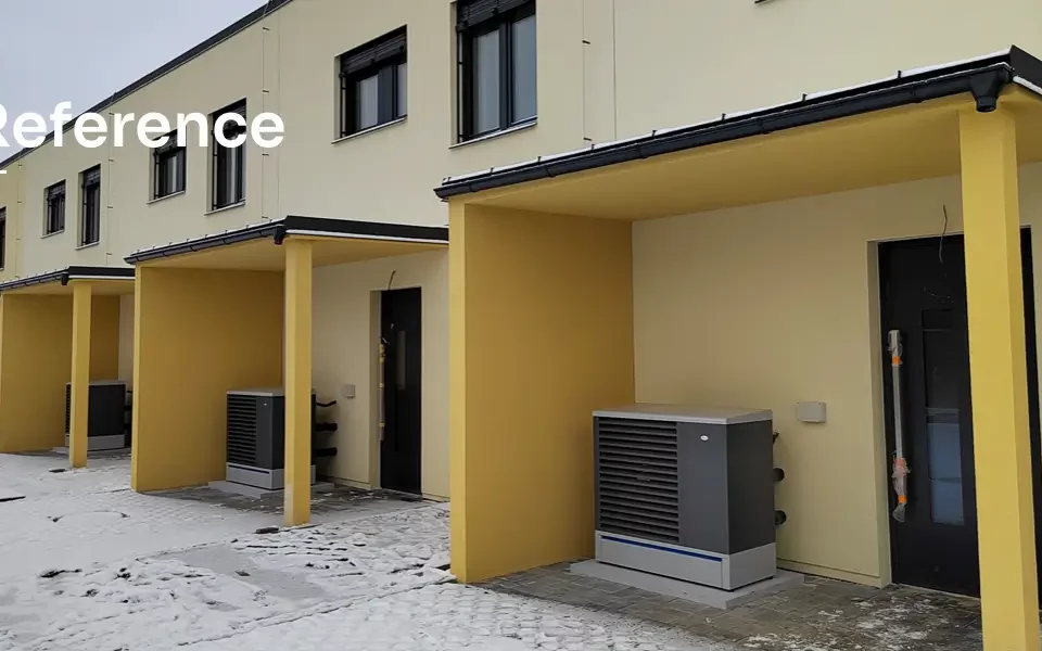 Reference - 6 ks kompaktních tepelných čerpadel systém vzduch-voda PZP HEATING ECONOMIC bylo pro vytápění a ohřev teplé vody instalováno v obci Roztoky u Prahy.
