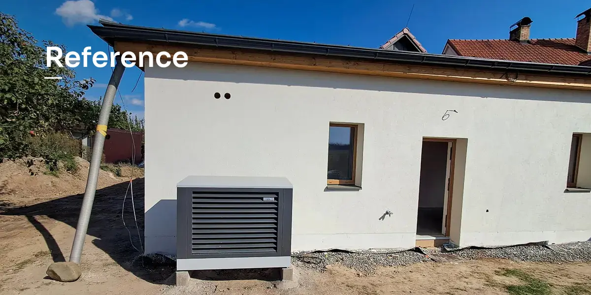 Instalace tepelného čerpadla PZP AIR Passive v Újezdci | PZP HEATING
