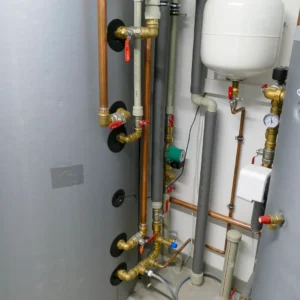 Technická místnost tepelného čerpadla AW AIR PERFORMANCE